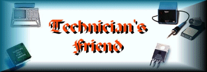Technician's Friend: El Centro de Información para los Técnicos de Electrónica de América Latina - antiguo logo